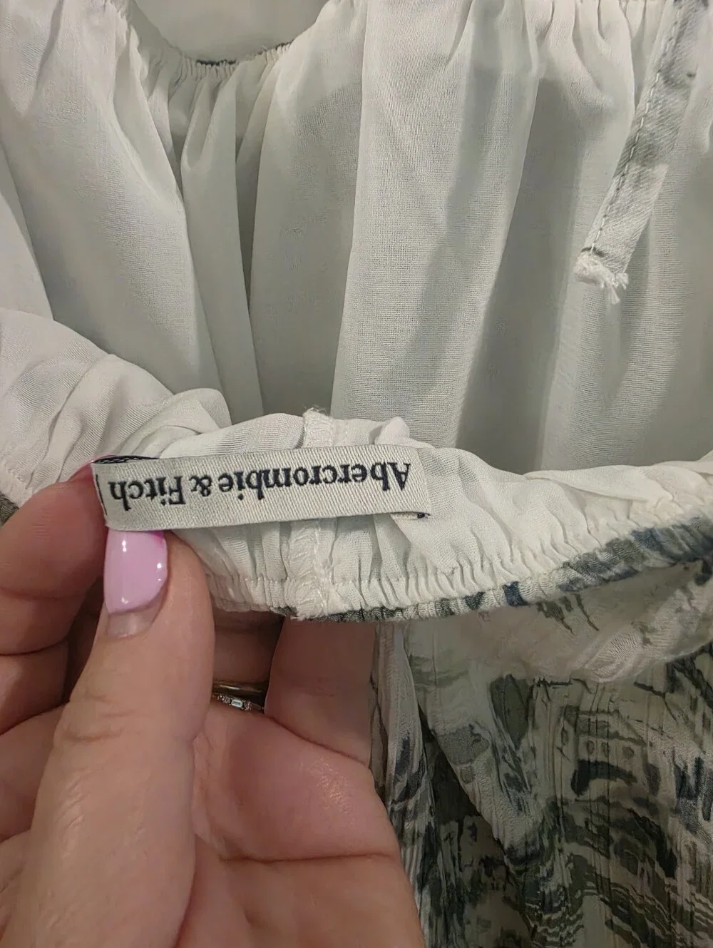 Abercrombie & Fitch Green Toile Dress